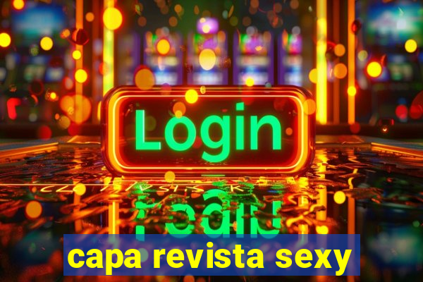 capa revista sexy